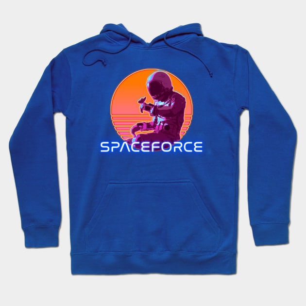 Spaceforce logo Hoodie by Spaceforcemusic